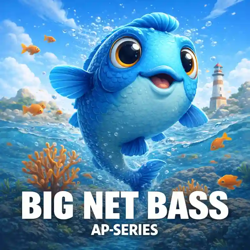 Big Net Bass Slot Game Cover