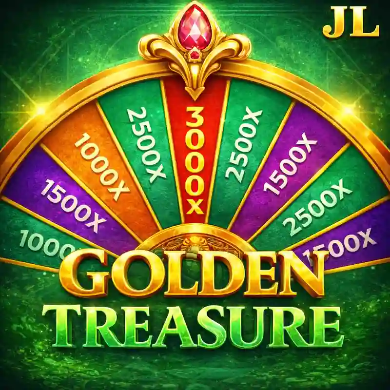 Golden Treasure Casino Slot Game Interface