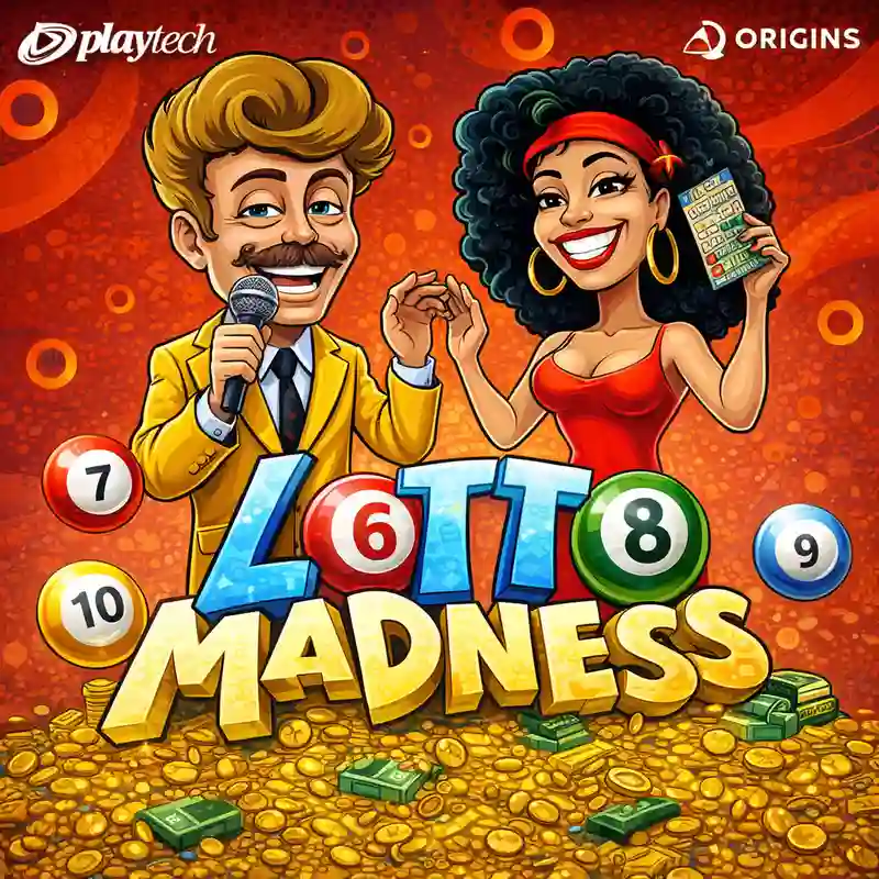 Lotto Madness slot game by Playtech at -jl56 casino